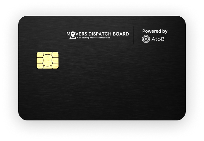 Movers Dispatch Board Fuel Card